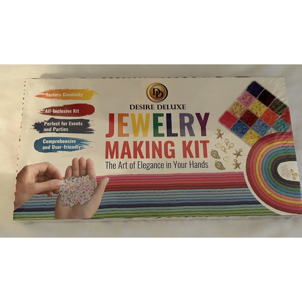 NEW Jewelry Making Kit Desire Deluxe‎ Necklace friendship jewlery
